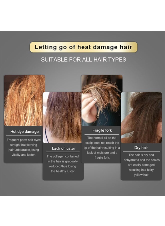 PURC Instant Hair Smoothen Spray,Morocco Argan Oil Hair Care Spray Soft for Hair Scalp Treatment Repair Prevent Hair Thinning Loss Products for Women 50ml  - Image 5