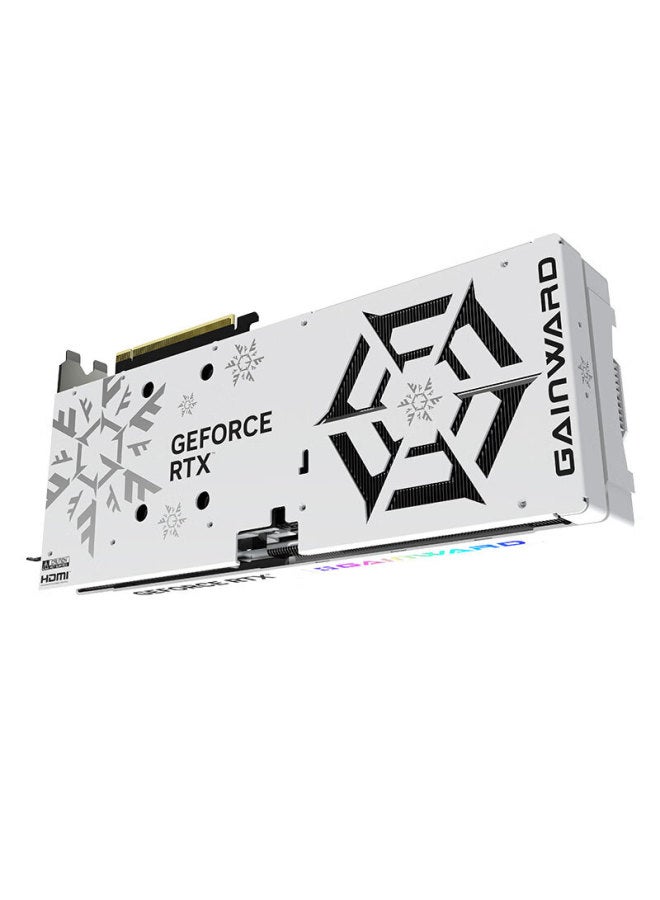 Gainward Geforce Rtx 5070 Snowstep Oc 12g Gaming Graphics Card Dlss 4 Esports Gaming/design Editing/ai Local Deployment/live Entertainment - Image 4