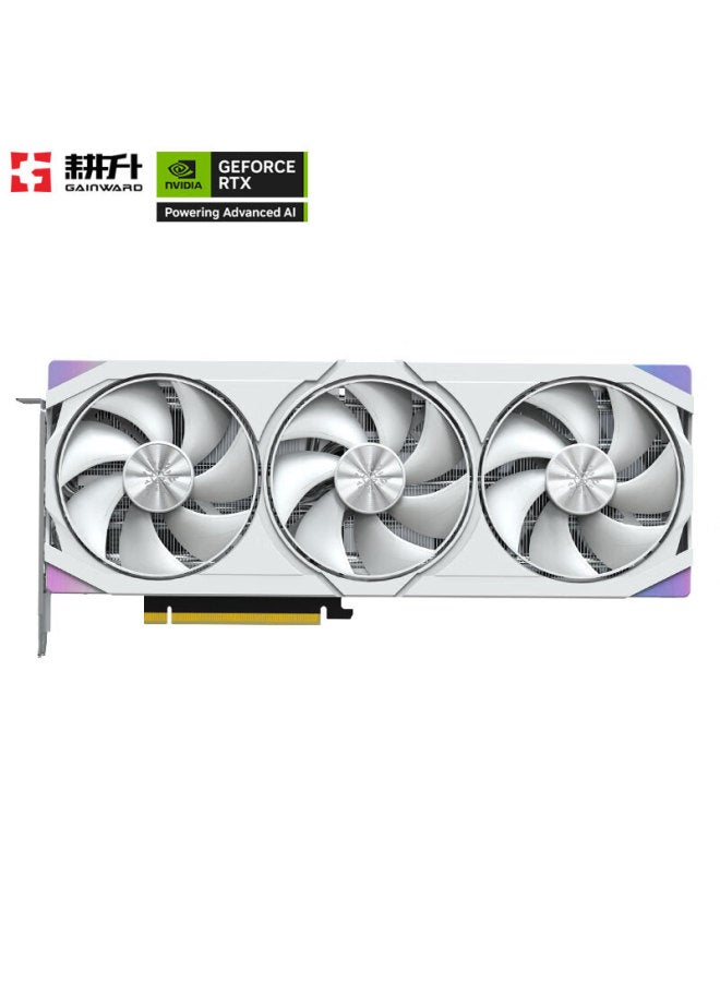 Gainward Geforce Rtx 5070 Snowstep Oc 12g Gaming Graphics Card Dlss 4 Esports Gaming/design Editing/ai Local Deployment/live Entertainment - Image 1