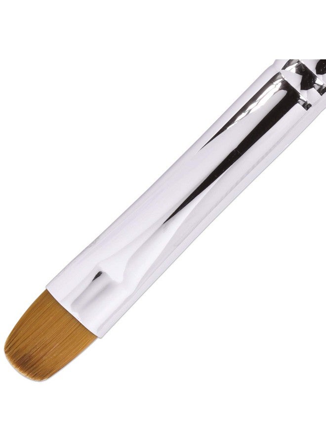 Pana Ivy L Premium 2 Way French Gel Acrylic Nail Art Kolinsky Brush With Dotting Tool For Professional Manicure Cuticle Clean Up Nail Art Design (Size 12, Pink Marble) - Image 3