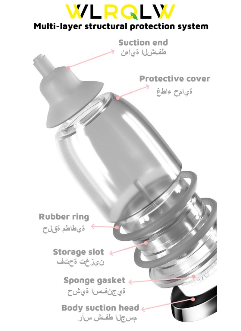 WLRQLW Baby Electric Nasal Aspirator White  - Image 5