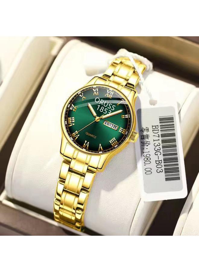 Genuine Ultra-thin Waterproof Women's Watch Women's Watch Quartz Women's Tungsten Steel Women's Watch Male Student Fashion Couple's Watch