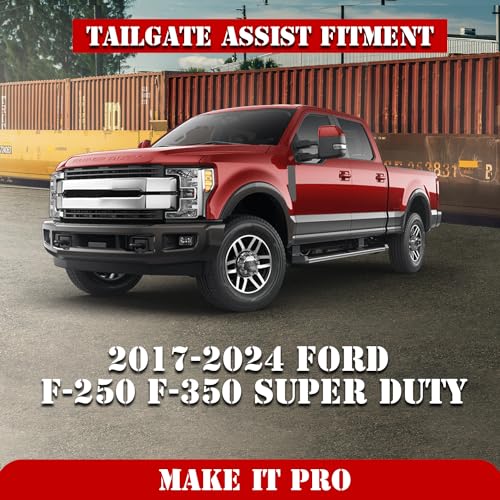 KitsPro Truck Tailgate Assist for Ford F-250 F-350 Super Duty 2017-2024 Truck Accessories Tailgate Damping Strut, Pack of 1 - Image 3