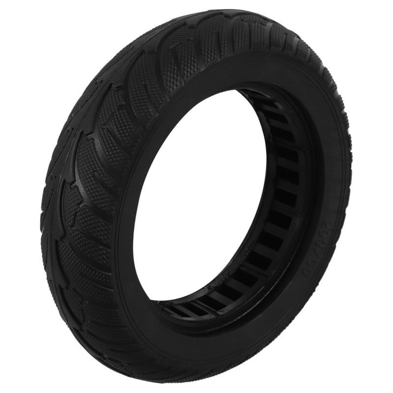 VALICLUD Solid Rubber Scooter Wheel 10 Inch Honeycomb Tire Wear Resistant Tubeless Replacement - Image 2