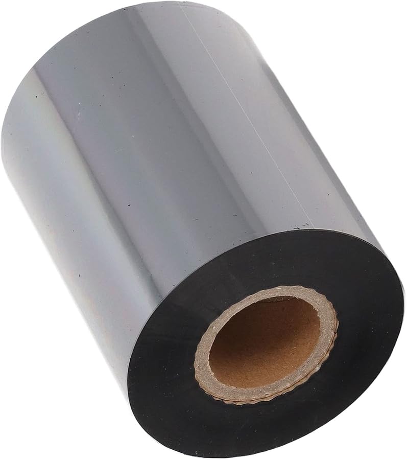 شريط نقل حراري للتسمية باللون الأسود مقاس 80 مم × 300 م لطابعة الباركود وآلة الترميز - Image 5