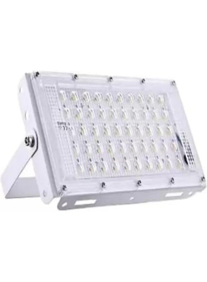 Flysmart مصباح Flysmart LED خارجي، 50 واط، مقاوم للماء بمعيار IP65 (أبيض، عبوة من 3 قطع) - Image 2