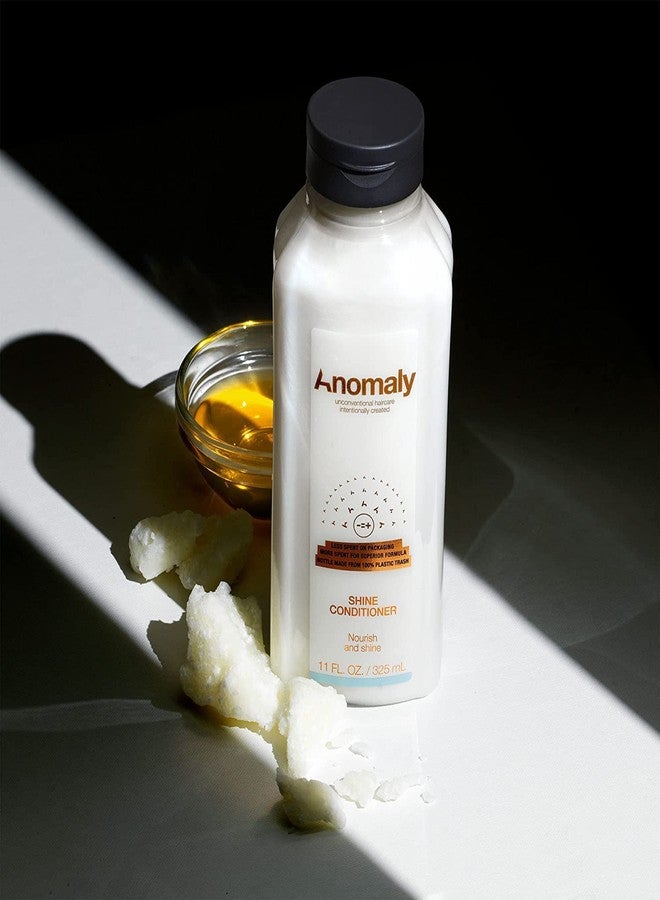 Anomaly Shine Deep Conditioner Detangler with Jojoba Oil & Murumuru Butter for Dry Hair | Anti Frizz Control | Sulfate Free & Paraben Free | Sustainable Ocean Plastic Packaging, 11 fl oz. (Pack of 4) - Image 2