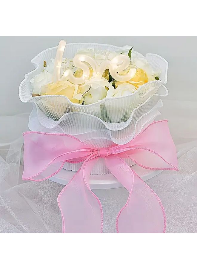 Colorful LED Love Bouquet Lamp For Valentine Christmas Wedding Decoration - Image 3