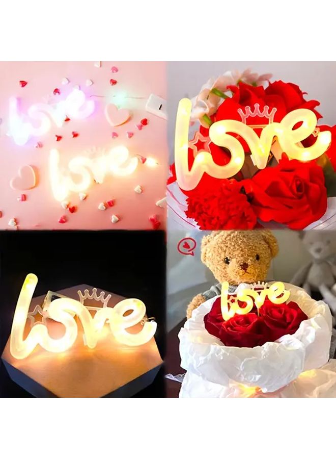 Colorful LED Love Bouquet Lamp For Valentine Christmas Wedding Decoration - Image 5