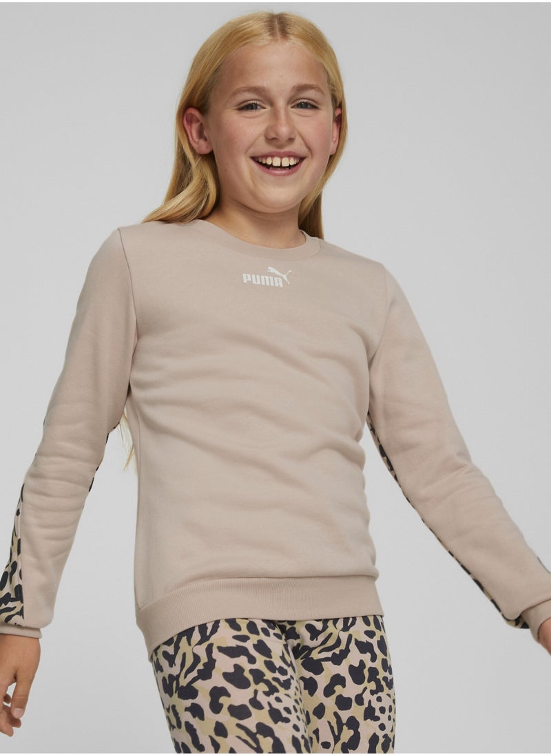 PUMA - Alpha Kids Girls Crew Neck Sweatshirt - Image 1