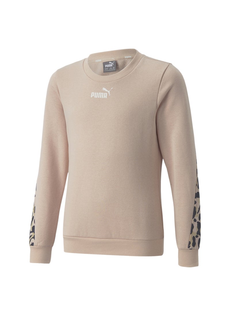 PUMA - Alpha Kids Girls Crew Neck Sweatshirt - Image 1