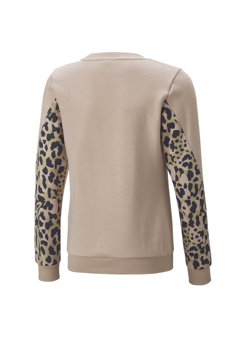 PUMA - Alpha Kids Girls Crew Neck Sweatshirt - Image 1