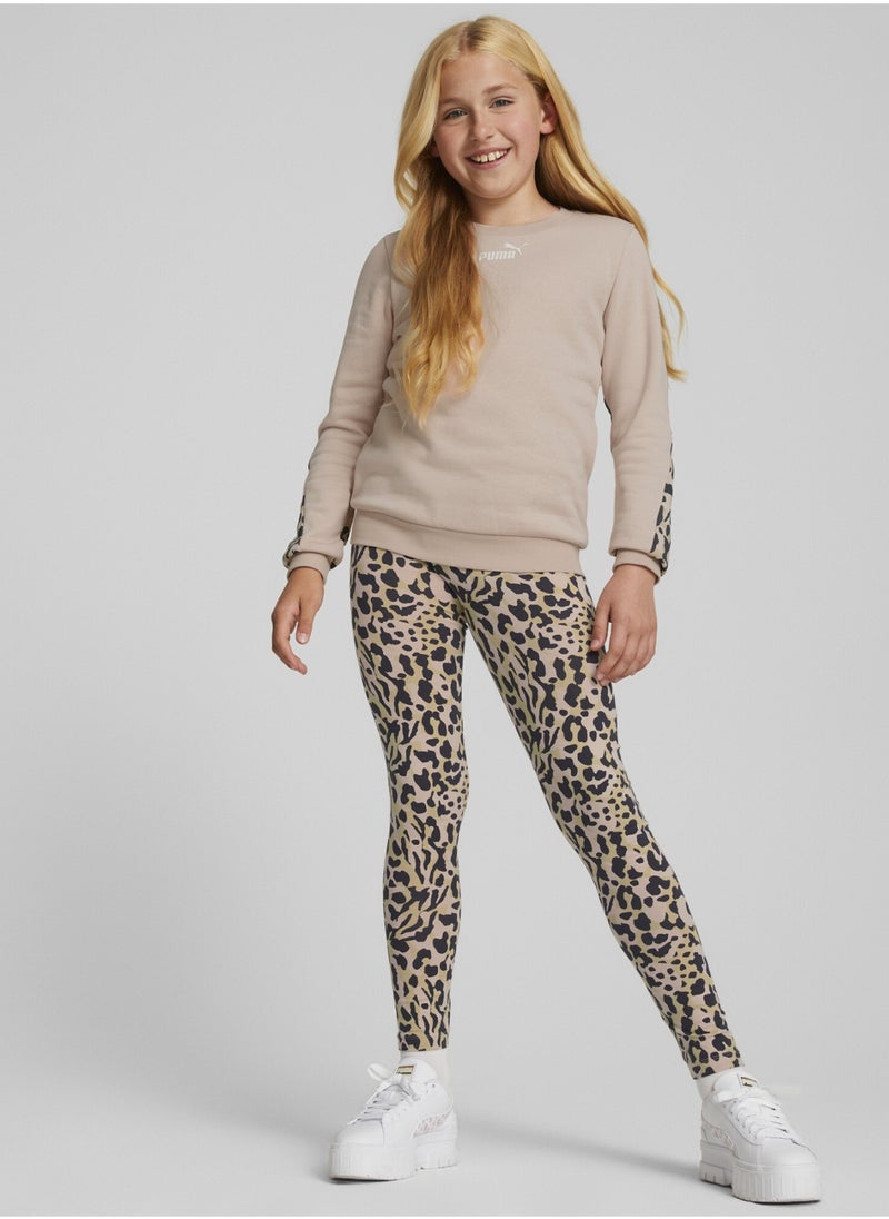 PUMA - Alpha Kids Girls Crew Neck Sweatshirt - Image 1
