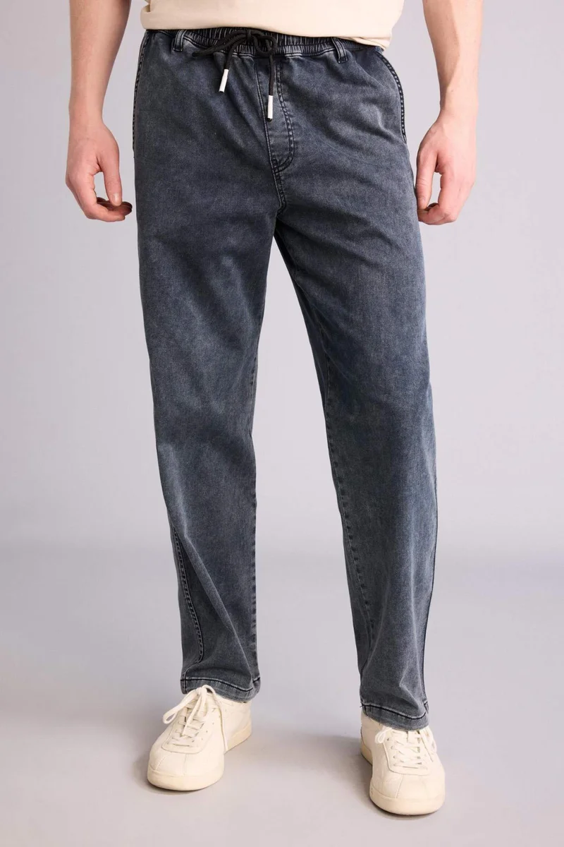 Defacto  Wide Leg Trousers for Men | Best Price UAE