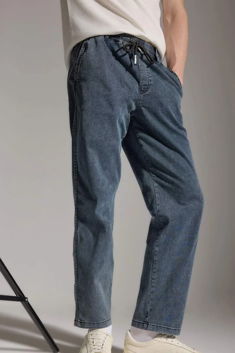 Defacto  Wide Leg Trousers for Men | Best Price UAE