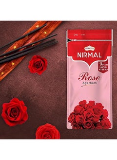 Shubh kart Nirmal Rose Premium Fragrance 200 Incense Stick Agarbatti by Shubhkart (Pack of 2)  - Image 3