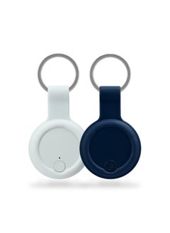 Generic 2 Pack Bluetooth Key Finder Locator, Mini Anti Lost Item Finder Tag Key Tracker Alarm For Pet, Key, Wallet, Luggage, Compatible With Ios And Android, Incl Silicone Protective Cases  - Image 1
