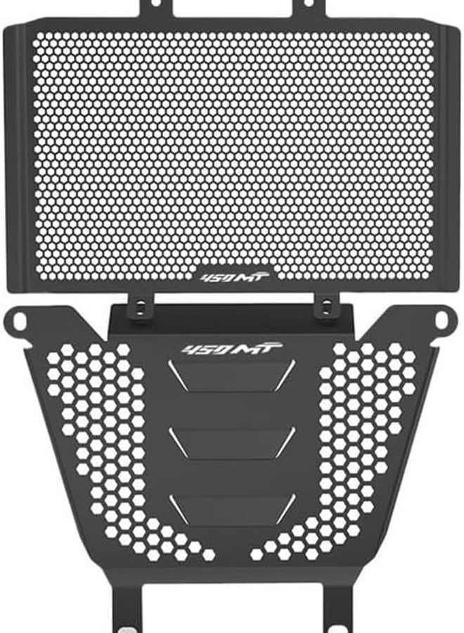 Ksa Radiator Cover Generic 2024 2025 CFMoto 450MT Radiator Guard Grille Engine Front Cover ...