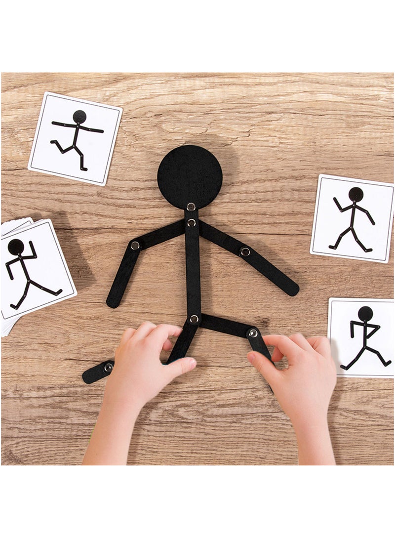 Toy wooden man buzzle - Image 5