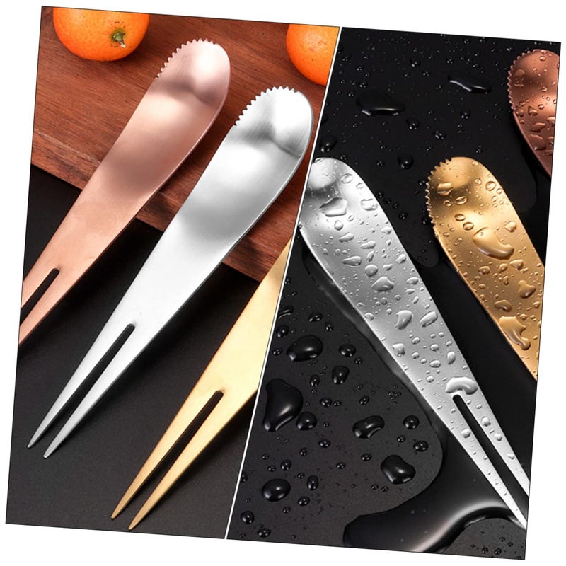 Stainless Steel Dual Purpose Fork and Spoon Set for Puree and Tableware Easy to Clean - Image 5