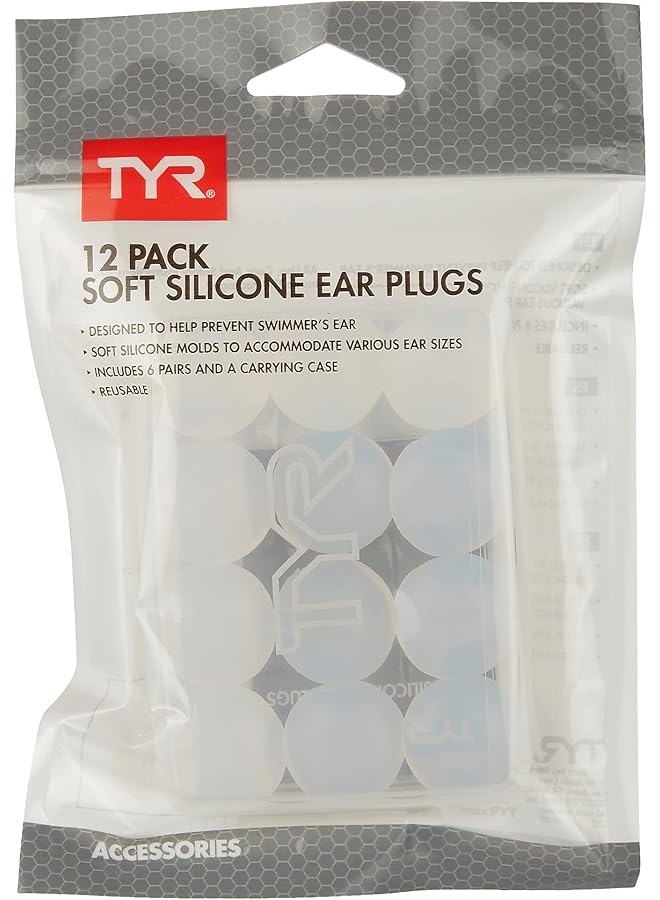 TYR Soft Silicone Ear Plugs - Image 1