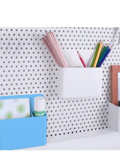 Bukela Magnetic Dry Erase Marker Holder,  Pen and Eraser Holder for Whiteboard, Magnet Pencil Cup Storage Organizer for School, Office, Home, Fridge, Locker and Metal Cabinets, White  - Image 5