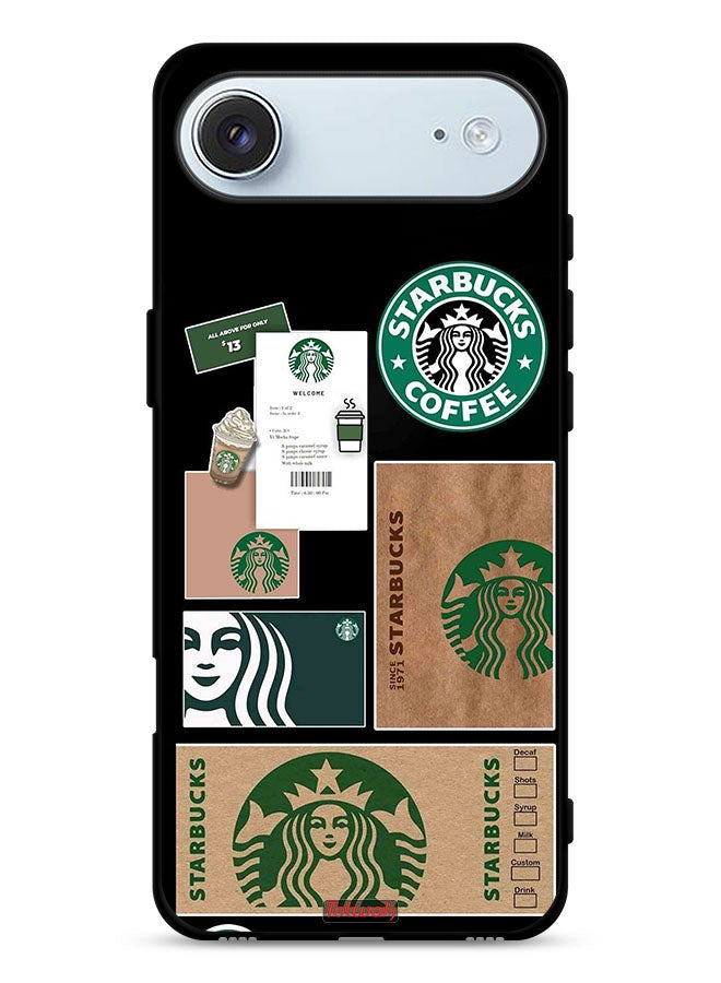 Tolwak Apple iPhone Air Protective Case Cover Starbucks Sticker - Image 1