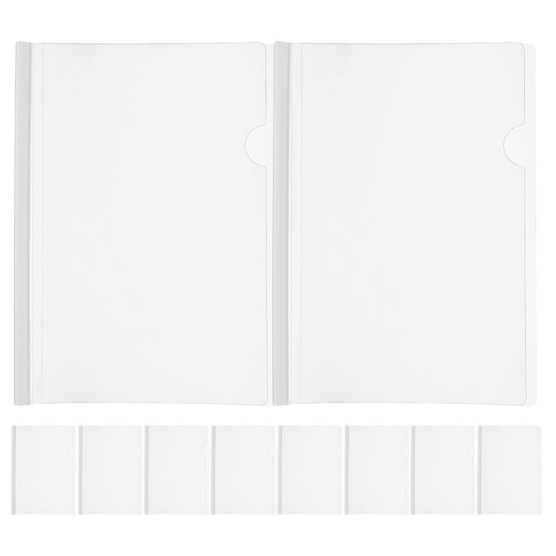 Plastic Binders with Slide Bars for B5 Documents, Strong Clamping Force, Durable Design - Image 1