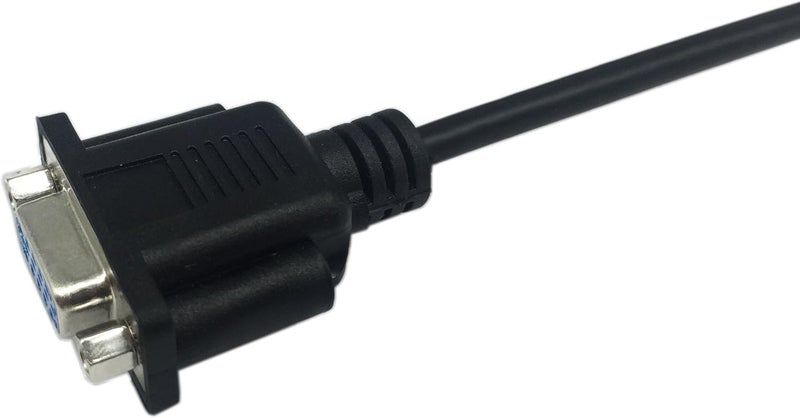 CERRXIAN 1ft VGA SVGA 15 Pin HD15 Female to Female Gender Changer Adapter Extension Video Monitor Cable for PC Laptop TV Porjectorff - Image 5