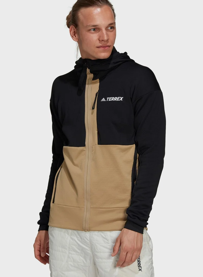 Adidas Terrex Tech Fleece Hooded Jacket