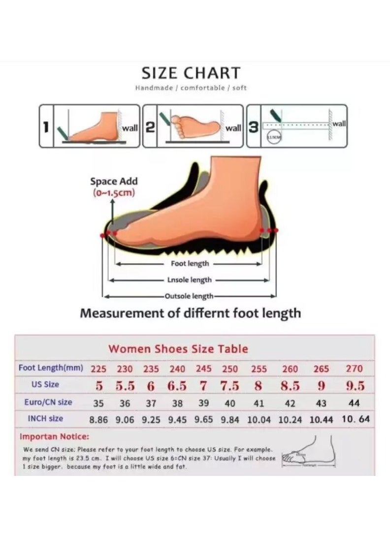 Rup Art Low Heel Shoes Women Dressy Comfort Elegant Women Casual Shoes Thick Heel Pointed Toe High Heels Solid Color Sleek Commuter Shoes Office Lady  - Image 5