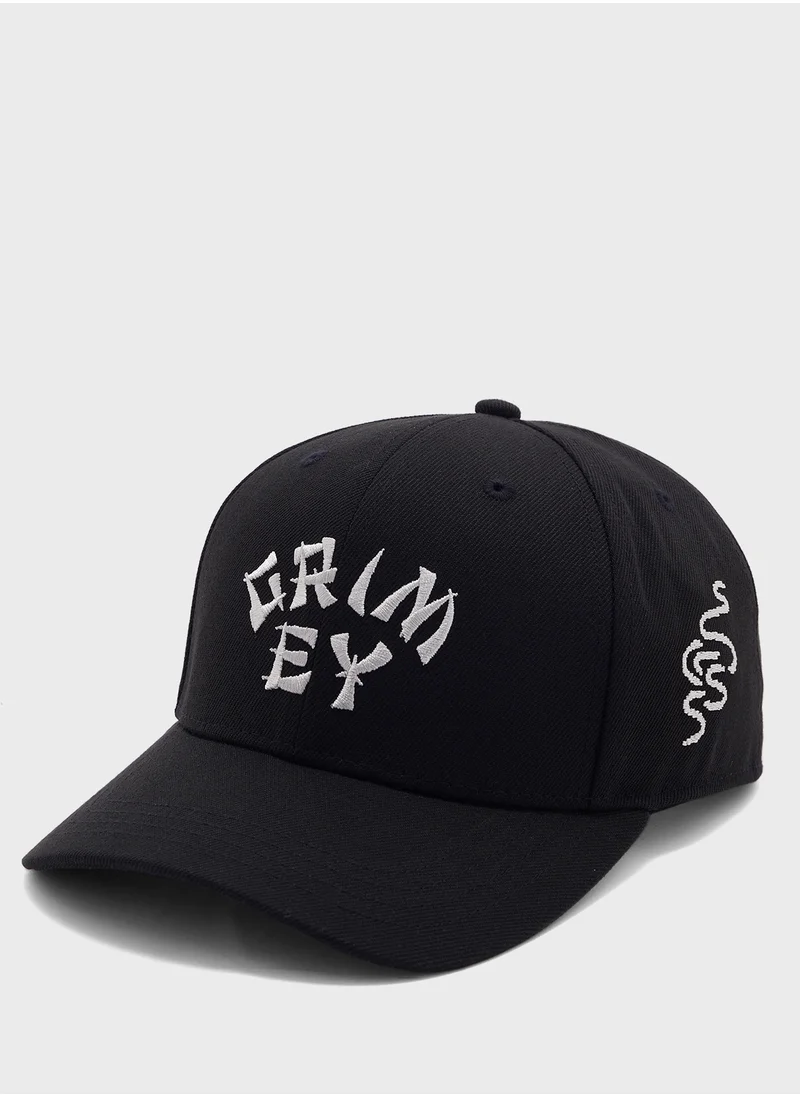 غريمي Lucky Dragon Curved Visor Cap