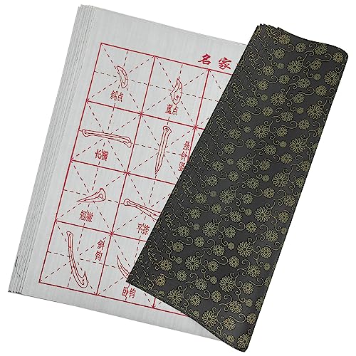 Mozentea Chinese Calligraphy Water Writing Cloth Set 12, Reusable No Ink Practice Mat for Sumi-E or Kanji Beginners US-X-B2 (Basic skills of Chinese characters) - Image 4