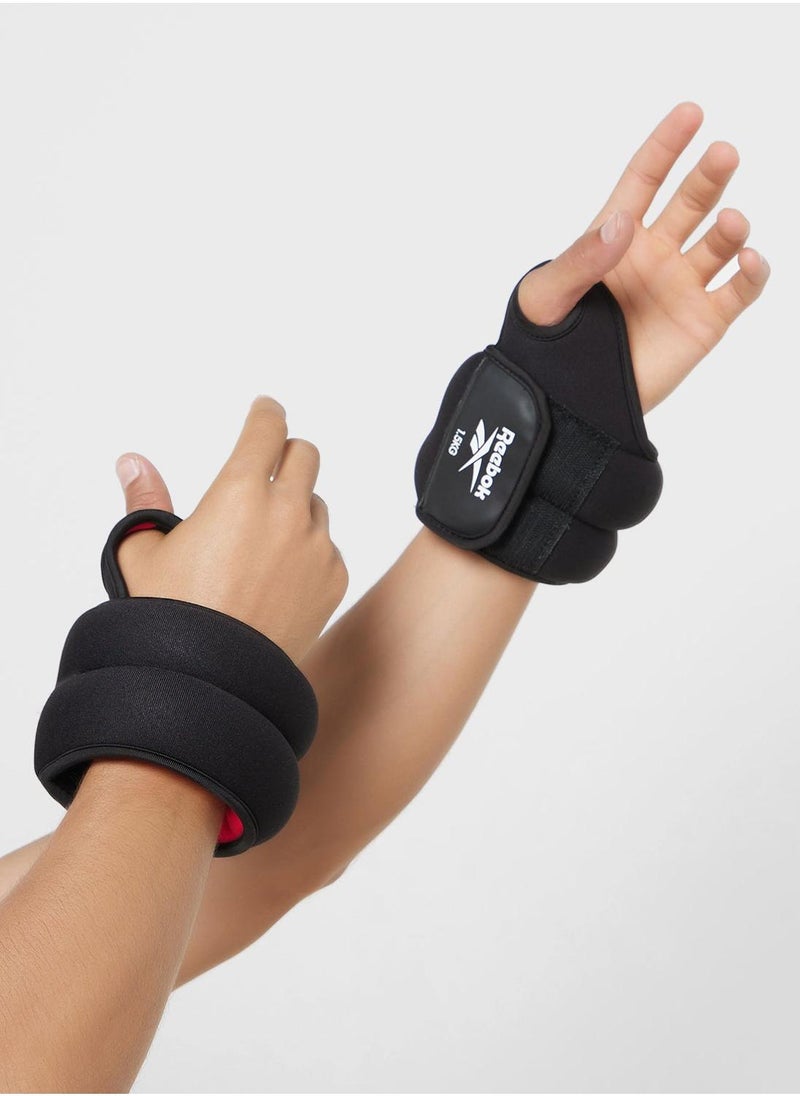 Reebok Wrist Weights - 1.5Kg  - Image 4