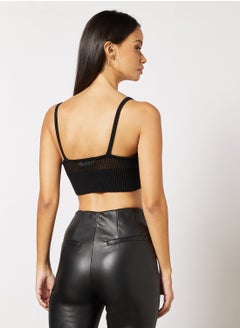 CALVIN KLEIN بلوزة كامي مفتوحة من الأمام  - Image 2