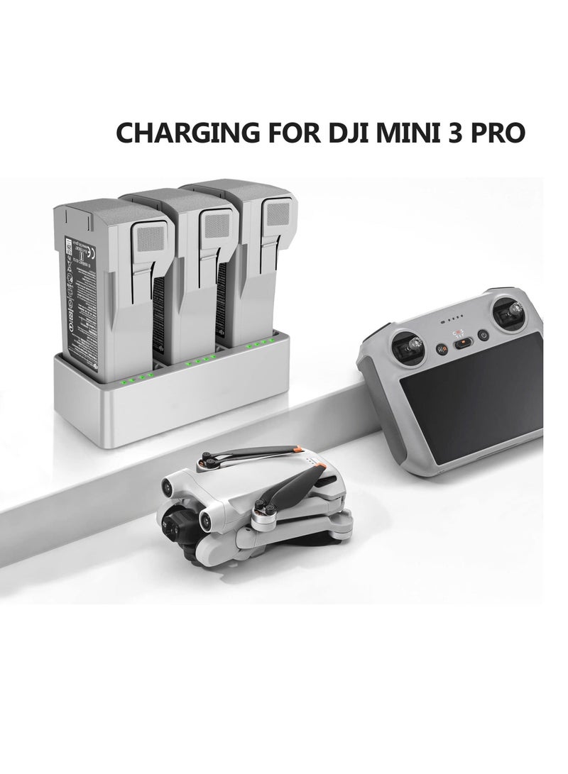 Battery Charging Hub for DJI Mini 3 Pro/Mini 3, Mini 3 Pro Two-Way Charging Hub for DJI Mini 3 Pro/Mini 3 Drone Accessory, Charge 3 Batteries - Image 5