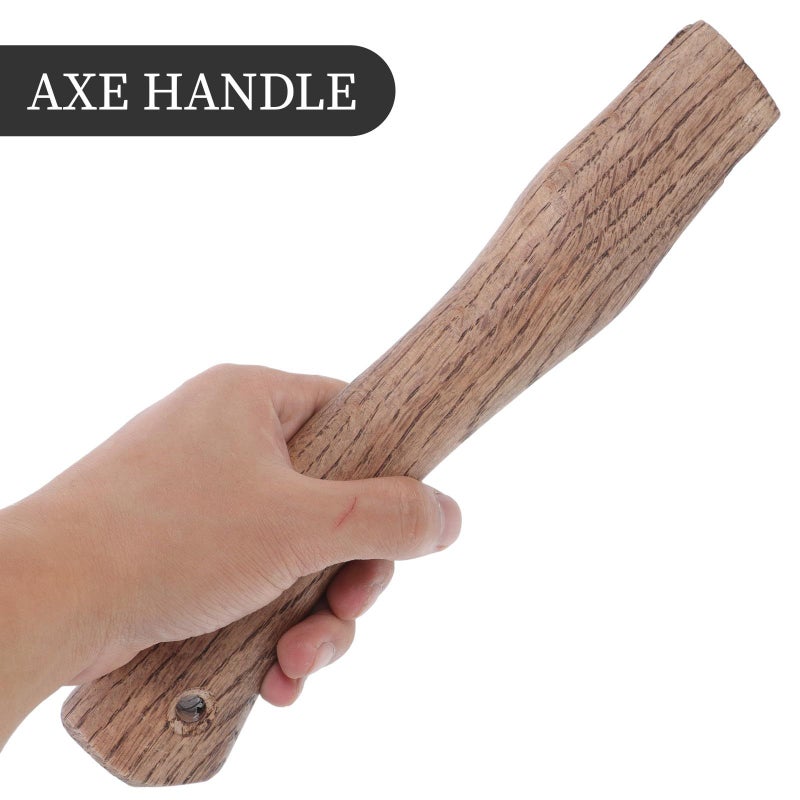 27Cm Carbonized Oak Hatchet Handle Replacement for Camp Axe Gardening Outdoor Use - Image 4