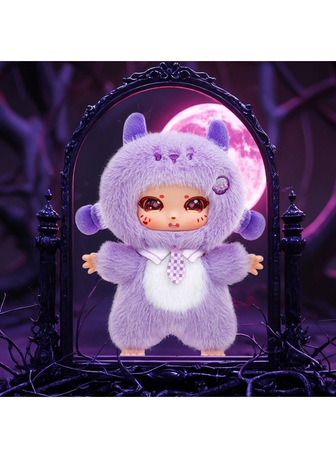 Dreamer Bag Pendant,  Series Vinyl Plush Toy, Doll Height 15 cm (Purple - Rebellious） - Image 1