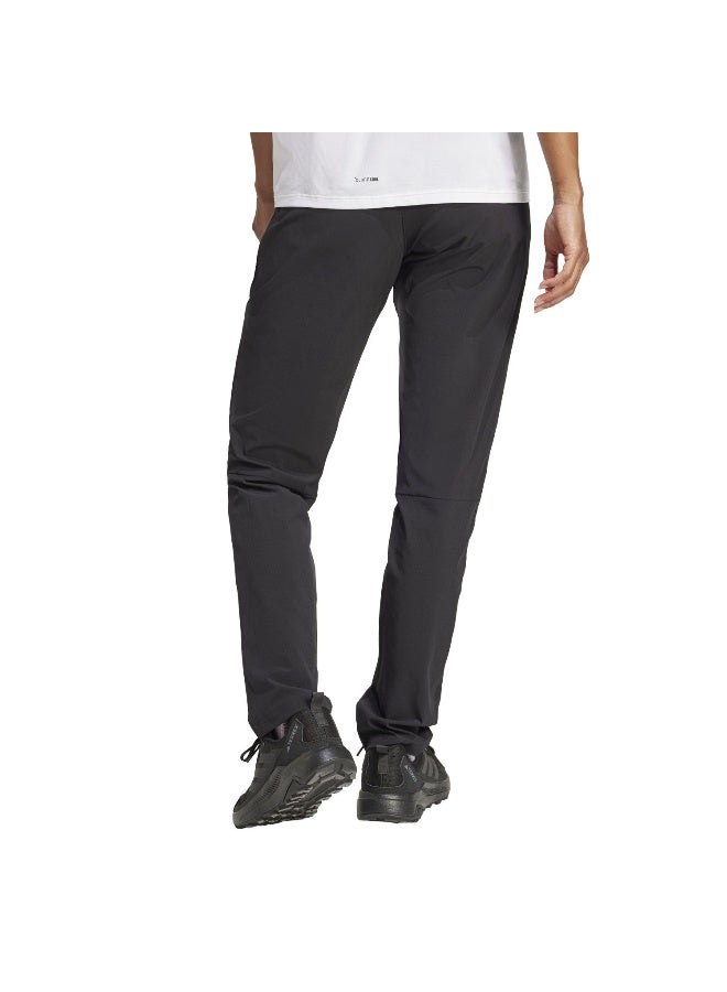 Adidas W Mt Ess Pants Black Hiking Pants For Women XS - Image 3