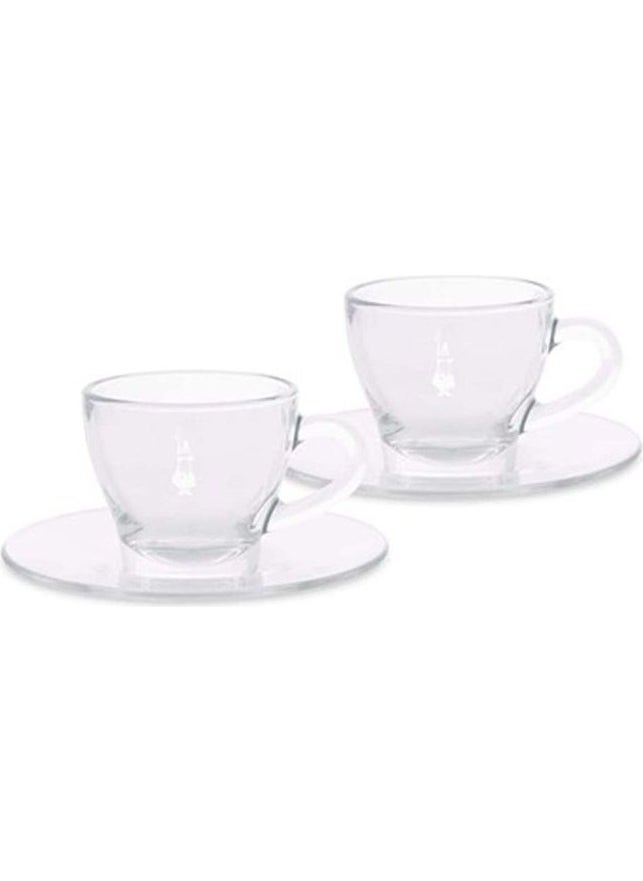 BIALeTTI Set 2 Cappuccio Cups Glass  - Image 1