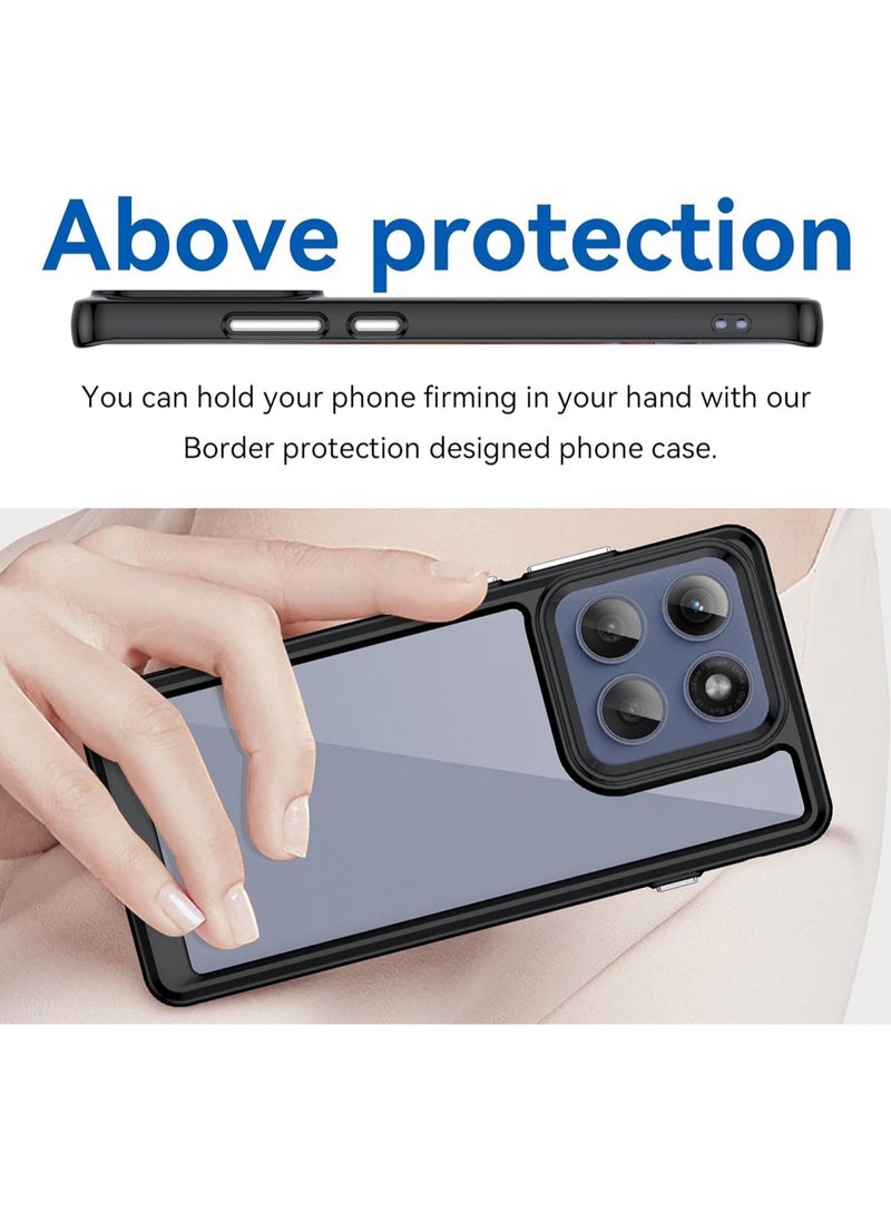 General Compatible with Motorola Moto Edge 60 Fusion Case  Free Drop Protection Thin Flexible Silicone TPU Shock Protection Slim Case  - Image 2