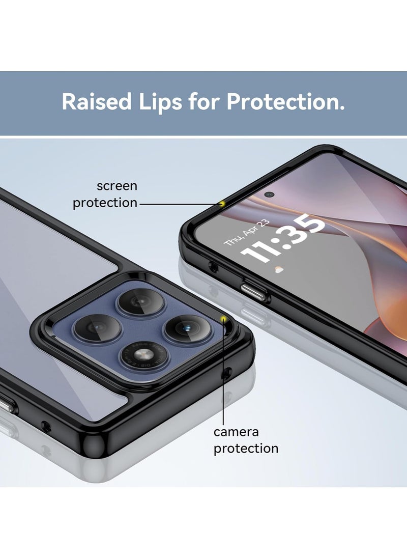 General Compatible with Motorola Moto Edge 60 Fusion Case  Free Drop Protection Thin Flexible Silicone TPU Shock Protection Slim Case  - Image 3
