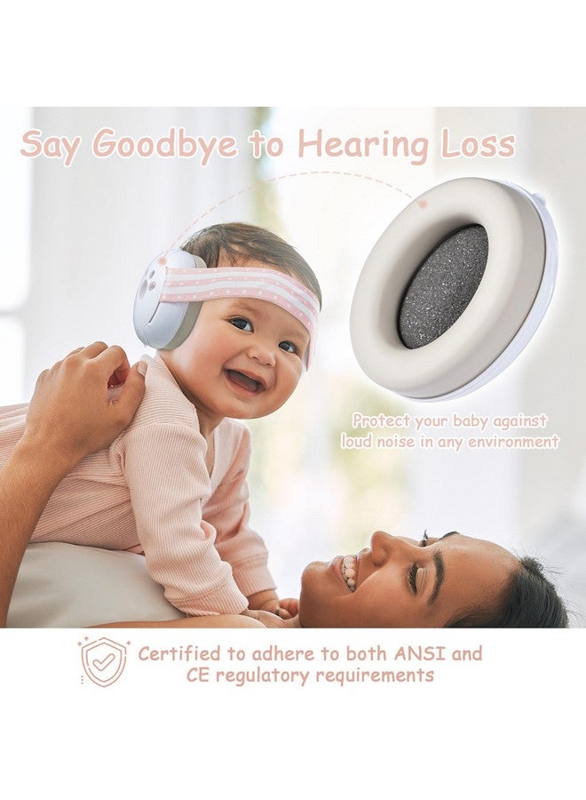 Yoofoss Baby Ear Muffs Noise Protection for Infant and Babies Up to 36 Months - Noise Cancelling Headphones for Ear Protection, Sleep, Travel - Image 5