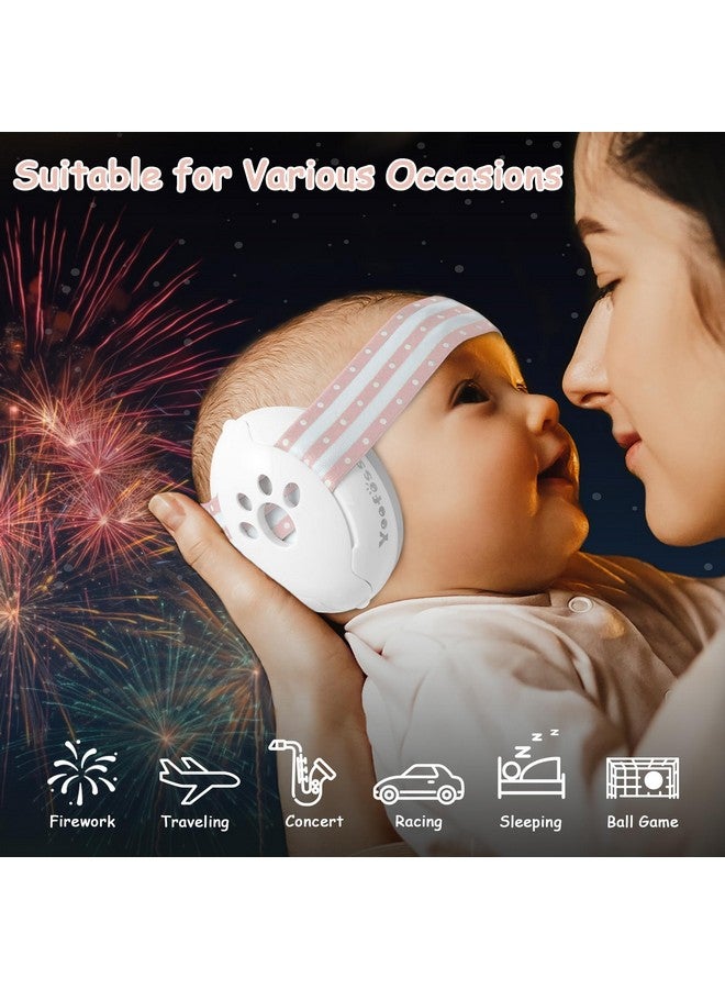 Yoofoss Baby Ear Muffs Noise Protection for Infant and Babies Up to 36 Months - Noise Cancelling Headphones for Ear Protection, Sleep, Travel - Image 3