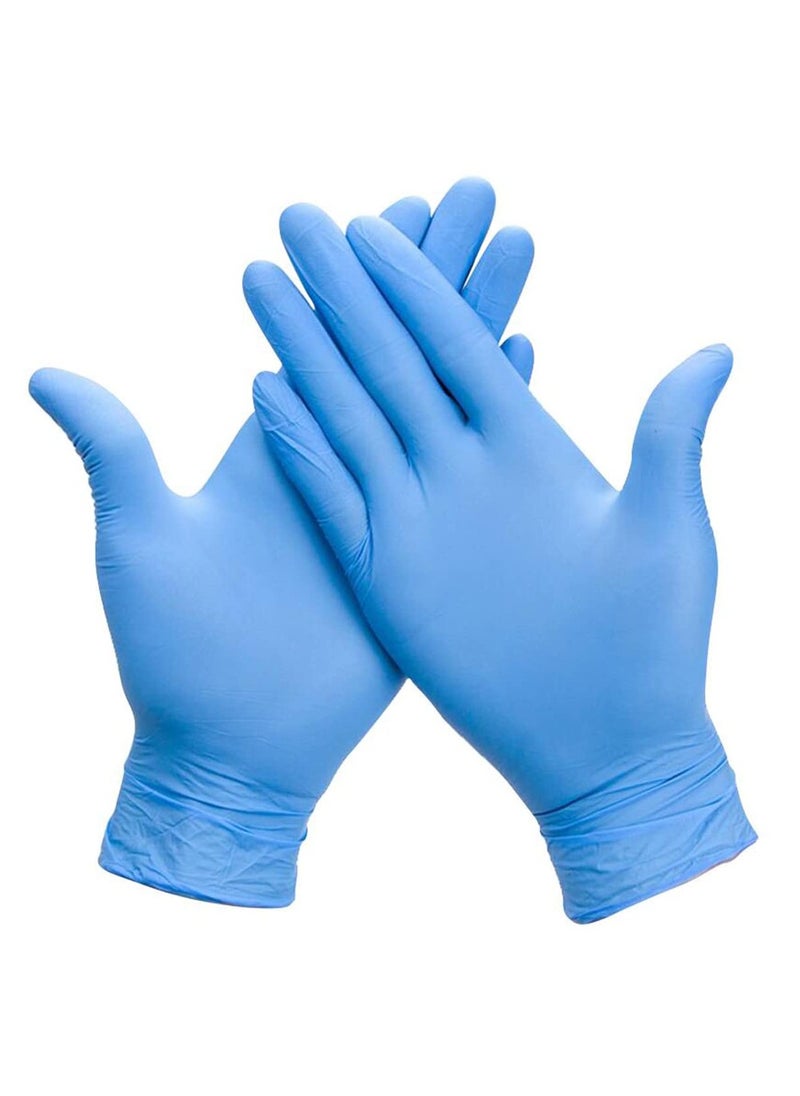 YASHFEEN 100-Piece Medical Powder-Free Nitrile Gloves, Medium  - Image 2