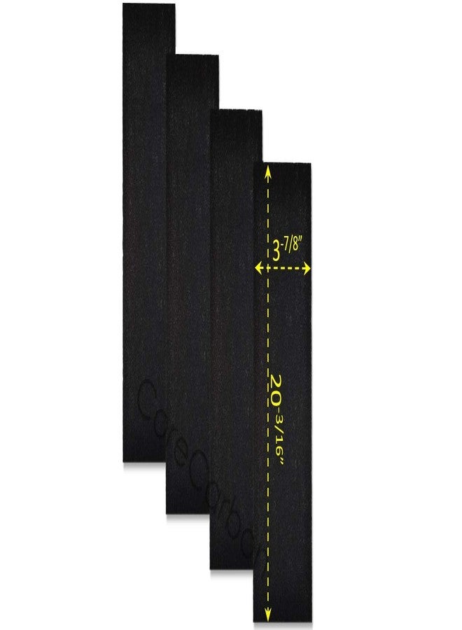CoreCarbon 4-Pack Pre-Filter Designed to Fit Honeywell Quiet Clean Air Purifier - Models HFD070, HFD120, HFD-120, HFD-120-Q, HFD123, HFD-123-HD, HD123, HFD140, HFD140BWM, HFD230, HFD230B, & MORE - Image 1