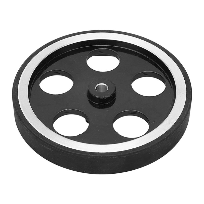 Measurement Wheel: 6mm Hole Diameter Sturdy Structure Low Noise Smooth Rolling Accuracy - Premium Aluminium Alloy Silicone Material Durable Rolling Encoder for Bracket Installation Length Counting of - Image 1