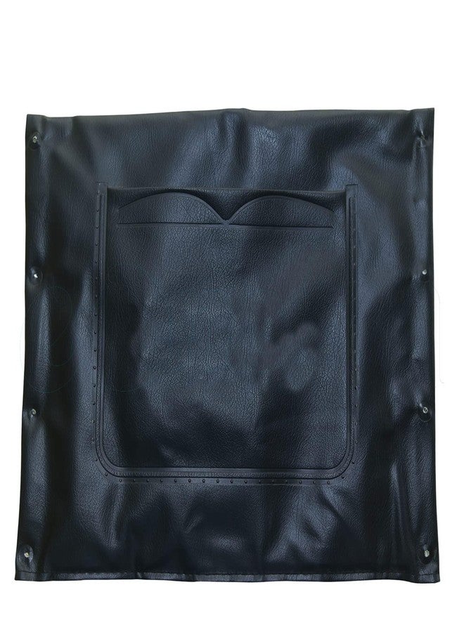 eOnekart Universal Fit Wheelchair Replacement Back Cover of Size 17" Width x 19" Depth | Deluxe Leather Waterproof Easy to Clean & Use | Comfortable, Washable & Durable for Standard Wheelchairs - Image 1