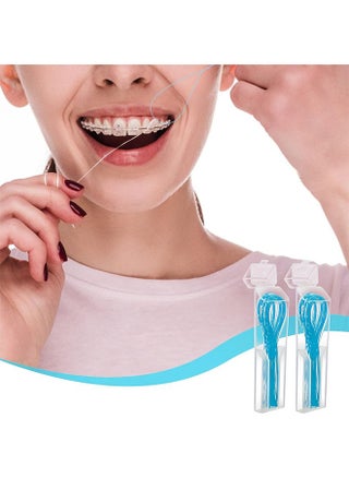 70-Count Dental Floss Threaders for Braces, Bridges, and Implants – 2 Pack Orthodontic Floss Tools with Ring Design and Storage Box - pzsku/ZD94DFF9EC7FA738F9B1BZ/45/1744882078/1d8684e6-a0b6-402c-9bee-31a51fcbb248