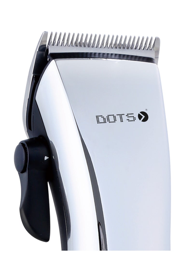 دوتس ماكينة حلاقة كهربائية من دوتس 3.5 واط، 4 اعدادات للشفرات، فضي واسود، EH-LE01 - Image 2